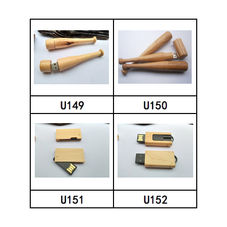 木系風格 USB 隨身碟
